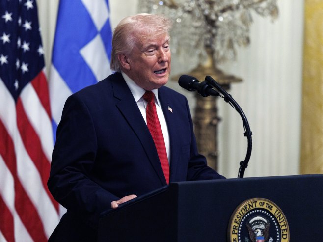 Доналд Трамп (Фото: EPA/WILL OLIVER / POOL) - 