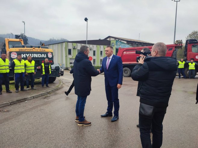 Минић у Зворнику - Фото: РТРС