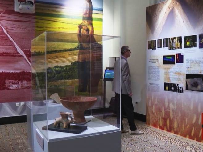 Изложба "Хлеба и рибе – 80 вијекова Доње Брањевине" у Народном музеју у Београду - Фото: РТРС