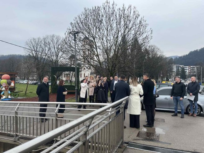 Делегација Србије у Челинцу - Фото: РТРС