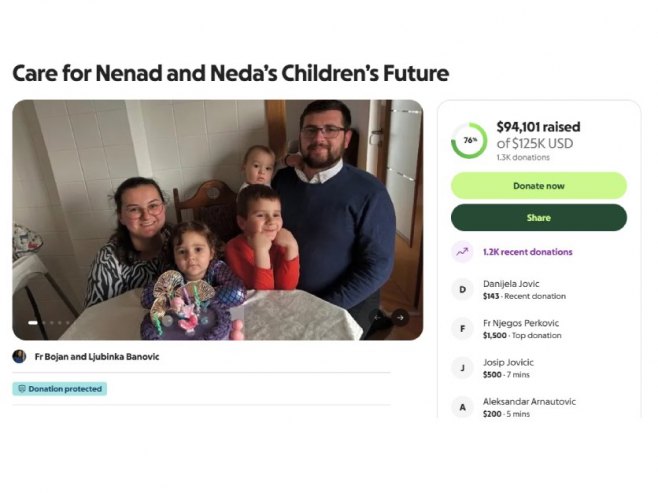 Помозимо дјеци настрадалог свештеника Ненада Митрића и његове супруге