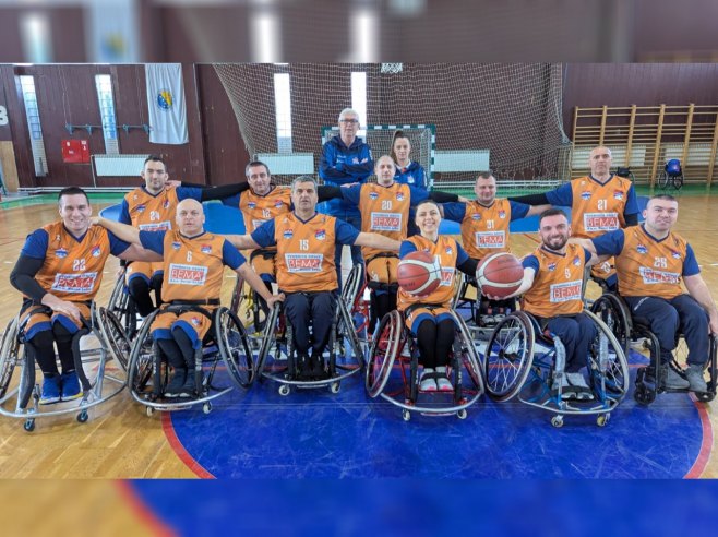 Финале Купа БиХ у кошарци у колицима - Фото: РТРС