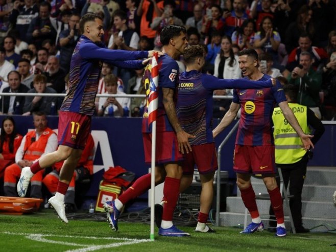 Атлетико Мадрид - Барселона (Фото: EPA/Mariscal) Атлетико Мадрид - Барселона (Фото: EPA/Mariscal) -