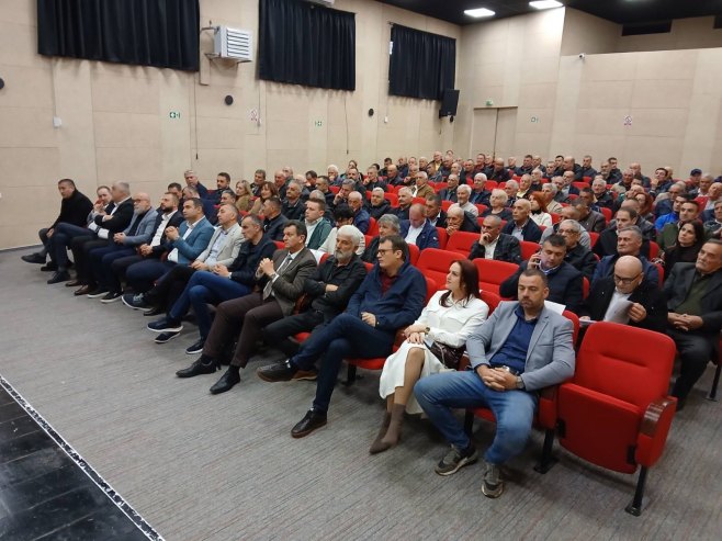 Изборна скупштина ОО СДС Невесиње - Фото: РТРС