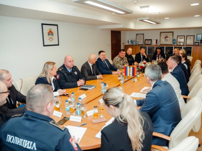 Делегација из Русије у посјети МУП-у Српске - Фото: Уступљена фотографија