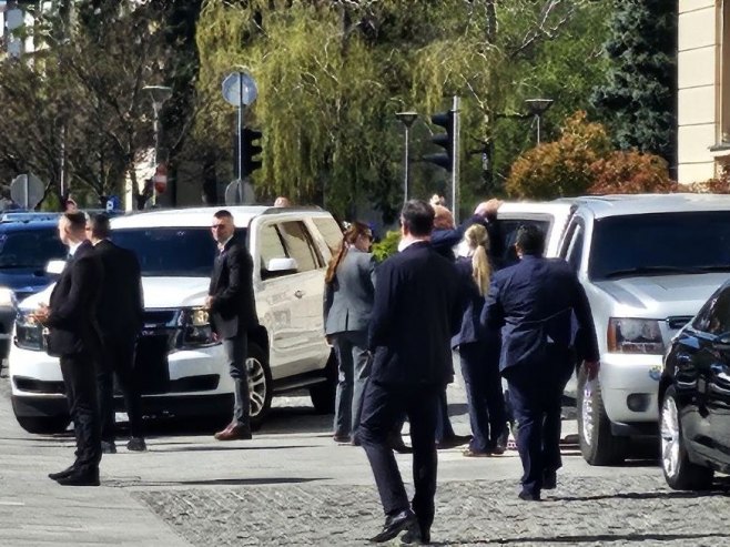 Доналд Трамп Млађи стигао у Бањалуку - Фото: РТРС