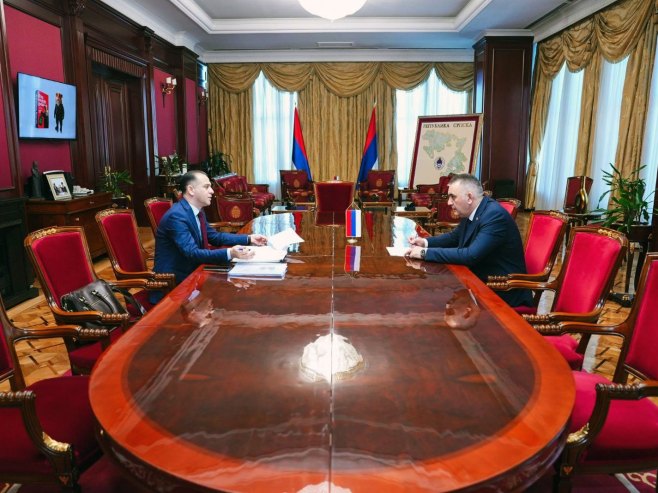 Састанак Саве Минића и Ђорђа Милићевића - Фото: СРНА