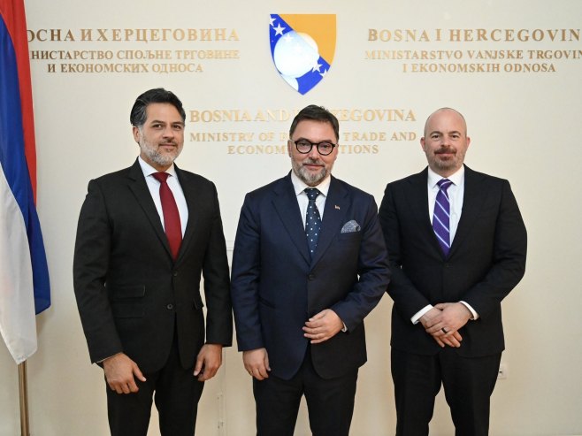 Кошарац са Џошуом Волцом и Џоном Гинкелом (фото: x.com/StasaKosarac) - 