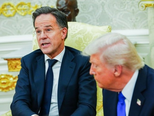 Састанак Трампа и Рутеа, архива (Фото: EPA/AARON SCHWARTZ) - 