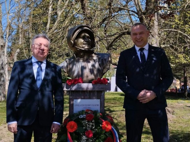 Игор Калабухов у Милићима - Фото: СРНА