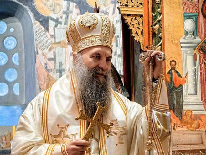 Патријарх српски г. Порфирије у Пећкој Патријаршији (Фото: СПЦ) - 