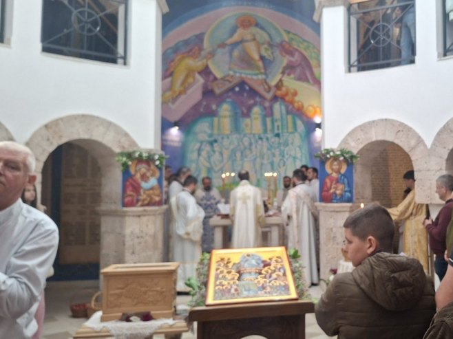 Слава храма Христовог васкрсења у Пребиловцима. - Фото: РТРС