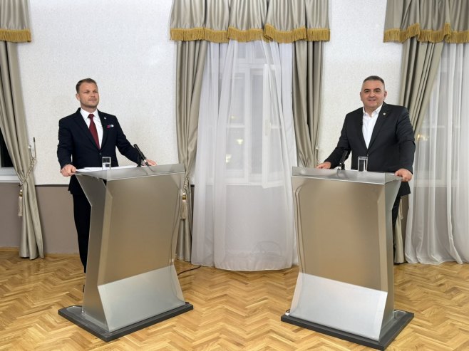 Станивуковић и Минић Станивуковић и Минић - Фото: РТРС