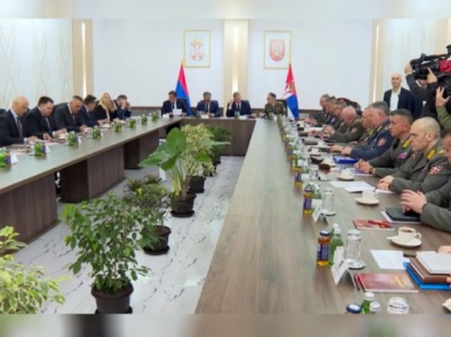 Састанак руководства Српске са Александром Вучићем у Београду - Фото: РТРС