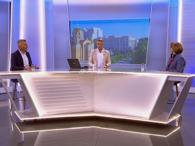 Душко Бркљач и Јасминка Вучковић, гости Јутарњег програма - Фото: РТРС