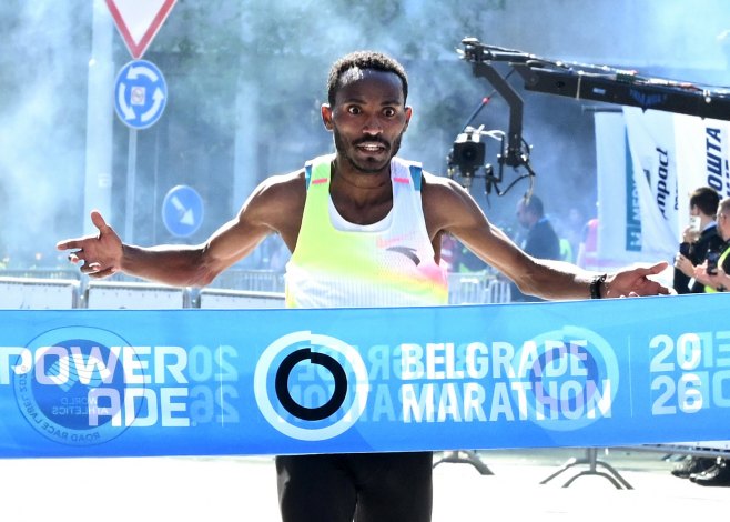 Етиопљанин Гада Гемшиш Гудете побједник београдског маратона, оборен рекорд стазе
