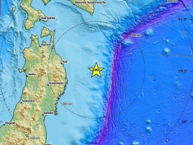 Јапан погодио низ земљотреса, најснажнији 5,4 степен