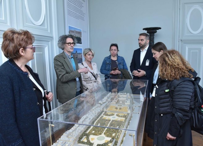 Делегација Музеја Републике Српске у музеју Лувр - Фото: Уступљена фотографија