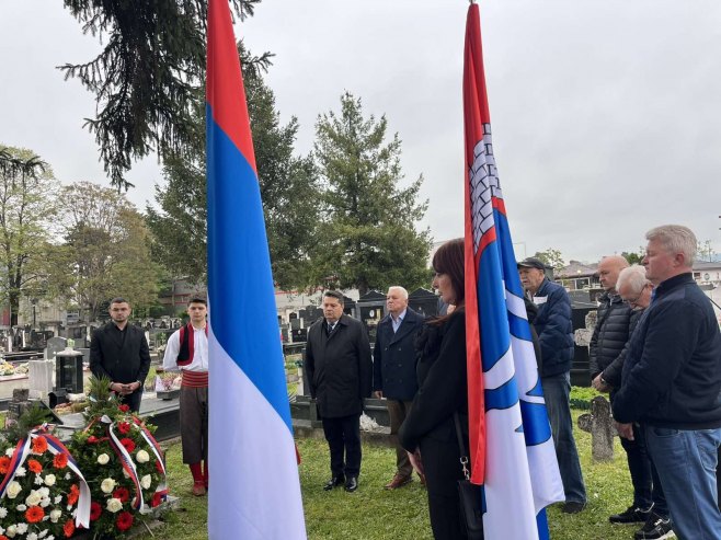 Полагање вијенаца - Фото: РТРС