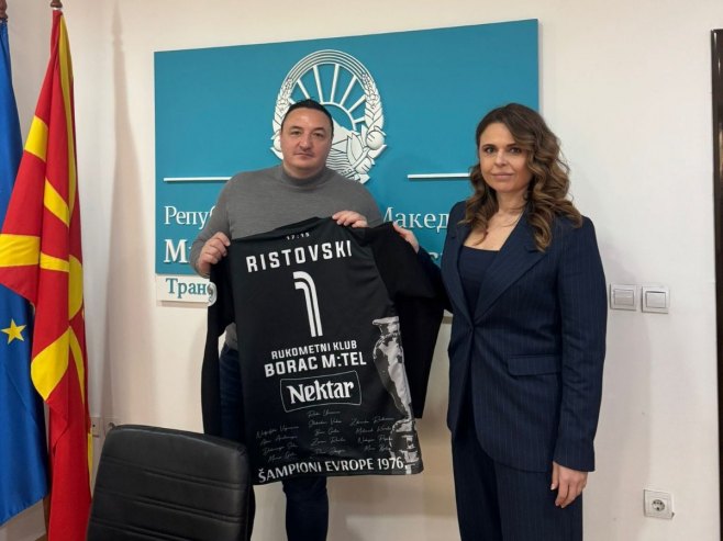 Министар спорта Сјеверне Македоније - Фото: Уступљена фотографија