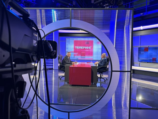 Саво Минић у Телерингу - Фото: РТРС