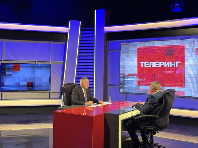 Саво Минић у Телерингу - Фото: РТРС