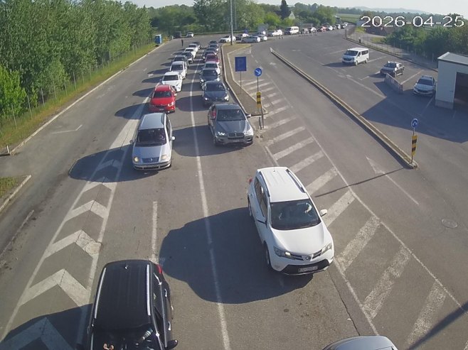 Гранични прелаз Градина - улаз у Републику Српску (Фото: АМСРС) - 