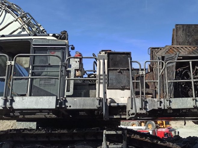 Бијељина - Угљевик, пожар - Фото: СРНА