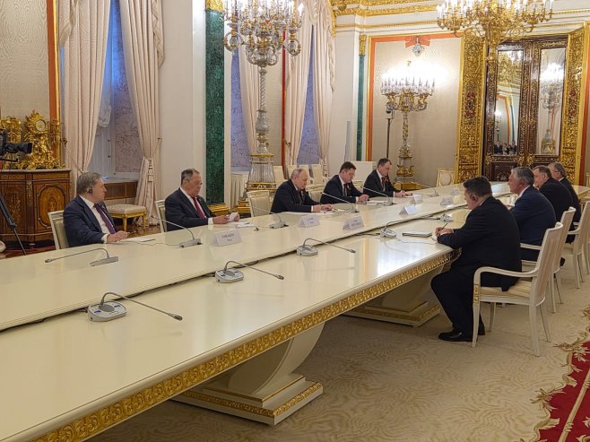 У Кремљу састанак Карана, Додика и Стевандића са Путином (ФОТО)