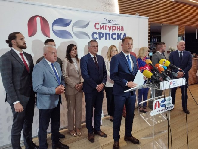 Прес конфереција ПСС - Фото: РТРС