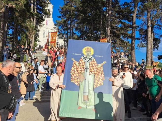 Литија у част Светог Василија Острошког Чудотворца - Фото: СРНА