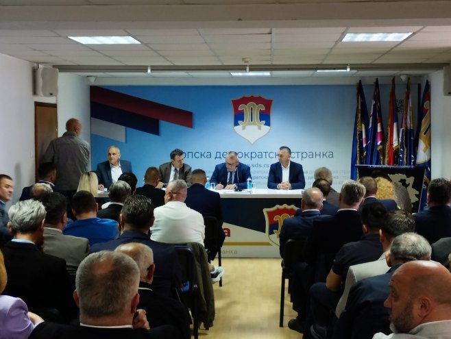 Сједница Главног одбора СДС - Фото: РТРС