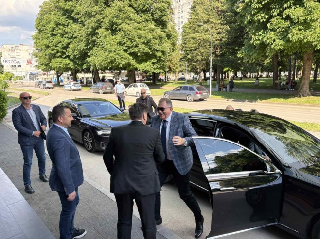 Милорад Додик у Добоју - Фото: РТРС