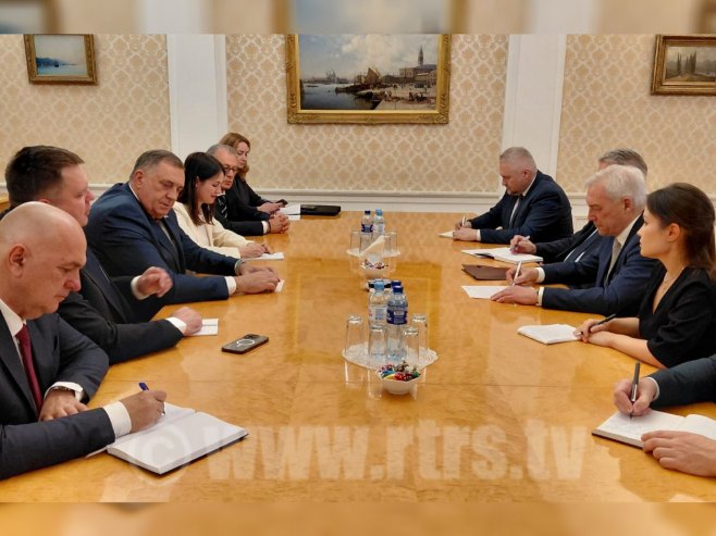 Састанак Додик и Грушко Састанак Додик и Грушко - Фото: РТРС