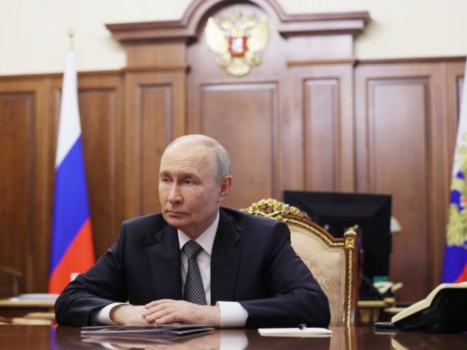 Владимир Путин (фото: архива - EPA/VYACHESLAV PROKOFYEV / SPUTNIK / KREMLIN POOL) - 