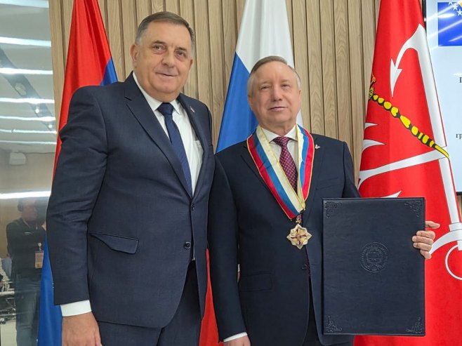 Додик уручио Орден Беглову - Фото: РТРС