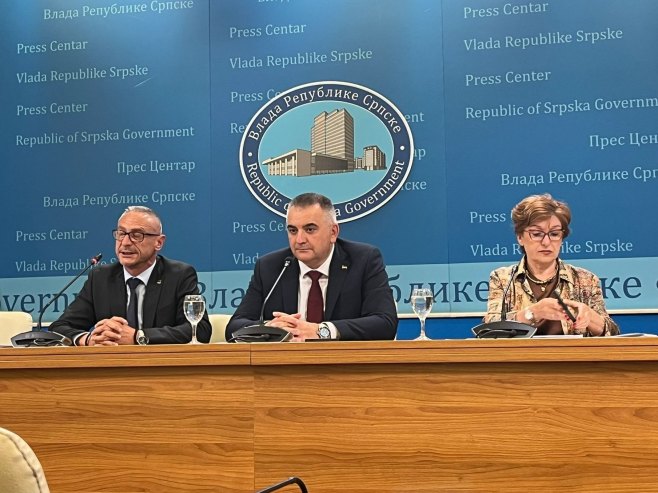 Конференција за новинаре - Фото: РТРС