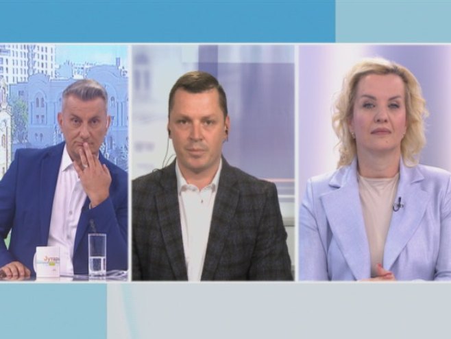 Александар Шуршевић и Ирена Јолџић - Фото: РТРС