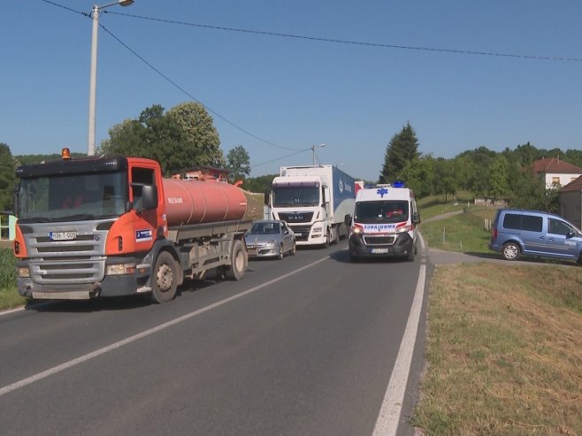 Саобраћајна незгода у Пријаковцима код Бањалуке Саобраћајна незгода у Пријаковцима код Бањалуке - Фото: РТРС