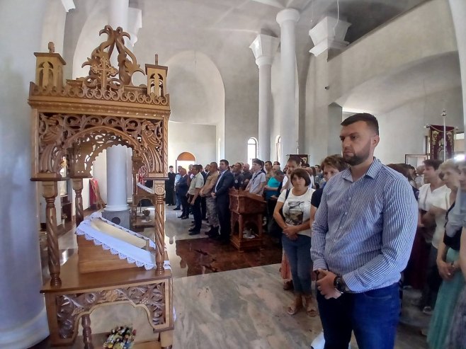 Литургија у Манастиру Светог великомученика цара Лазара Литургија у Манастиру Светог великомученика цара Лазара - Фото: РТРС