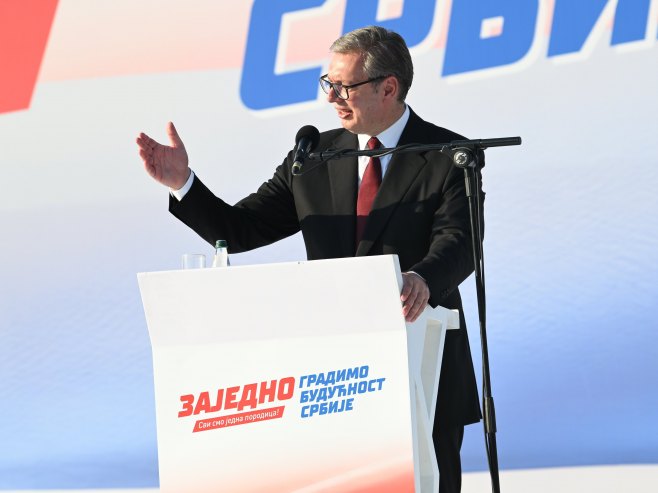 Вучић: Направили смо велике ствари за Србију, сачували мир и независност (ВИДЕО)