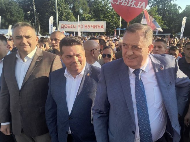 Додик: Србија још једном показала своју снагу