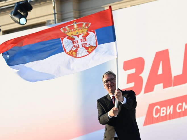 Александар Вучић (фото: TANJUG/ AMIR HAMZAGIĆ) - 