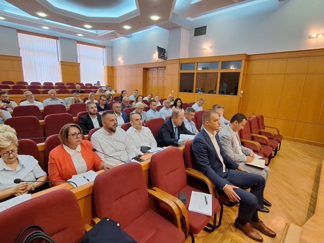 Сједница Скупштине града Требиња Сједница Скупштине града Требиња - Фото: РТРС