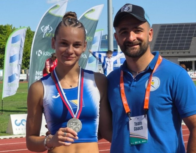 Сара Мијановић вицешампионка Балкана