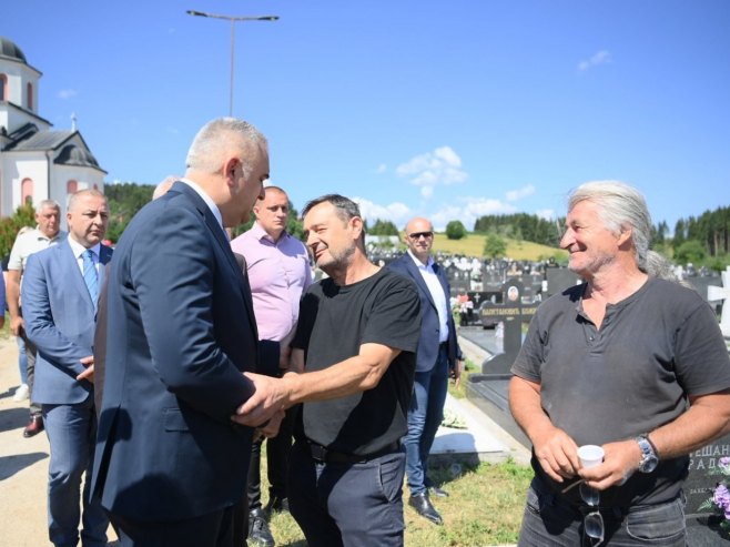Саво Минић на Малом Зејтинлику (Фото: x.com/minic_savo) - 