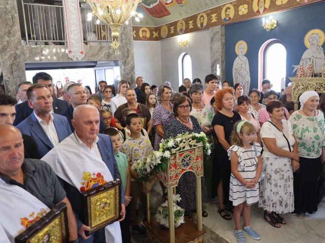 У Мезграји Косе освећен Храм Свете Тројице - Фото: Уступљена фотографија