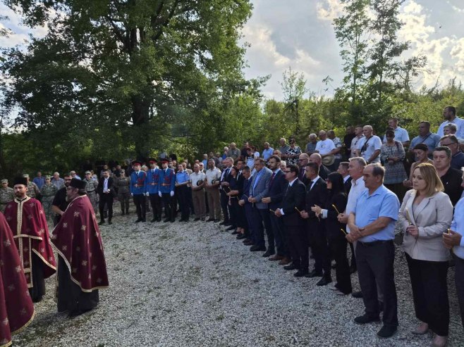 Дан сјећања на дјецу убијену током геноцида над Србима, Јеврејима и Ромима у НДХ - Фото: РТРС