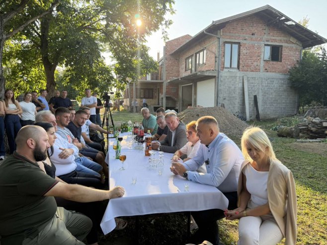 Саво Минић у Кукуљама - Фото: РТРС