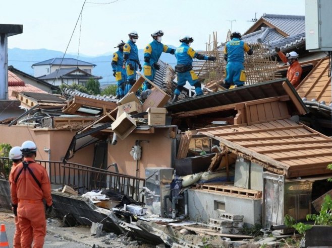 Земљотрес у Јапану (фото: EPA/JIJI PRESS JAPAN) Земљотрес у Јапану (фото: EPA/JIJI PRESS JAPAN) -